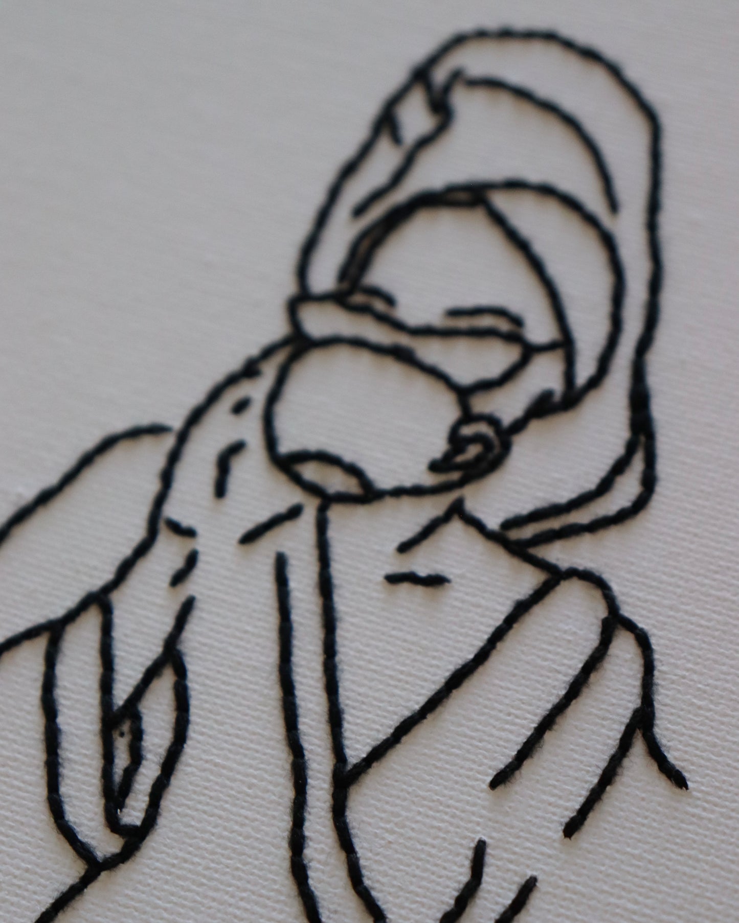 Lienzo bordado 'AISHA'