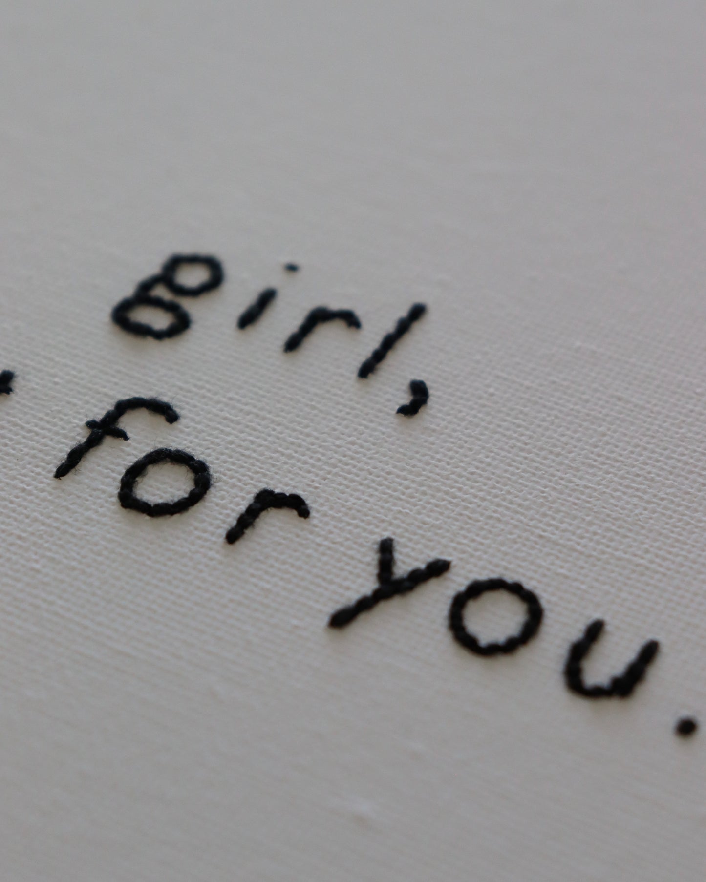 Lienzo bordado 'DANNA'