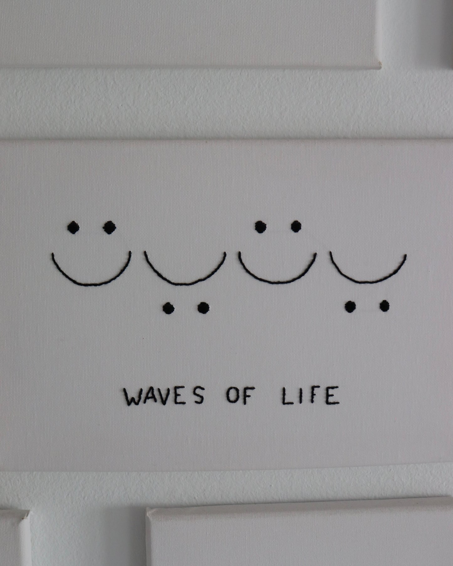 Lienzo bordado 'DARIA'