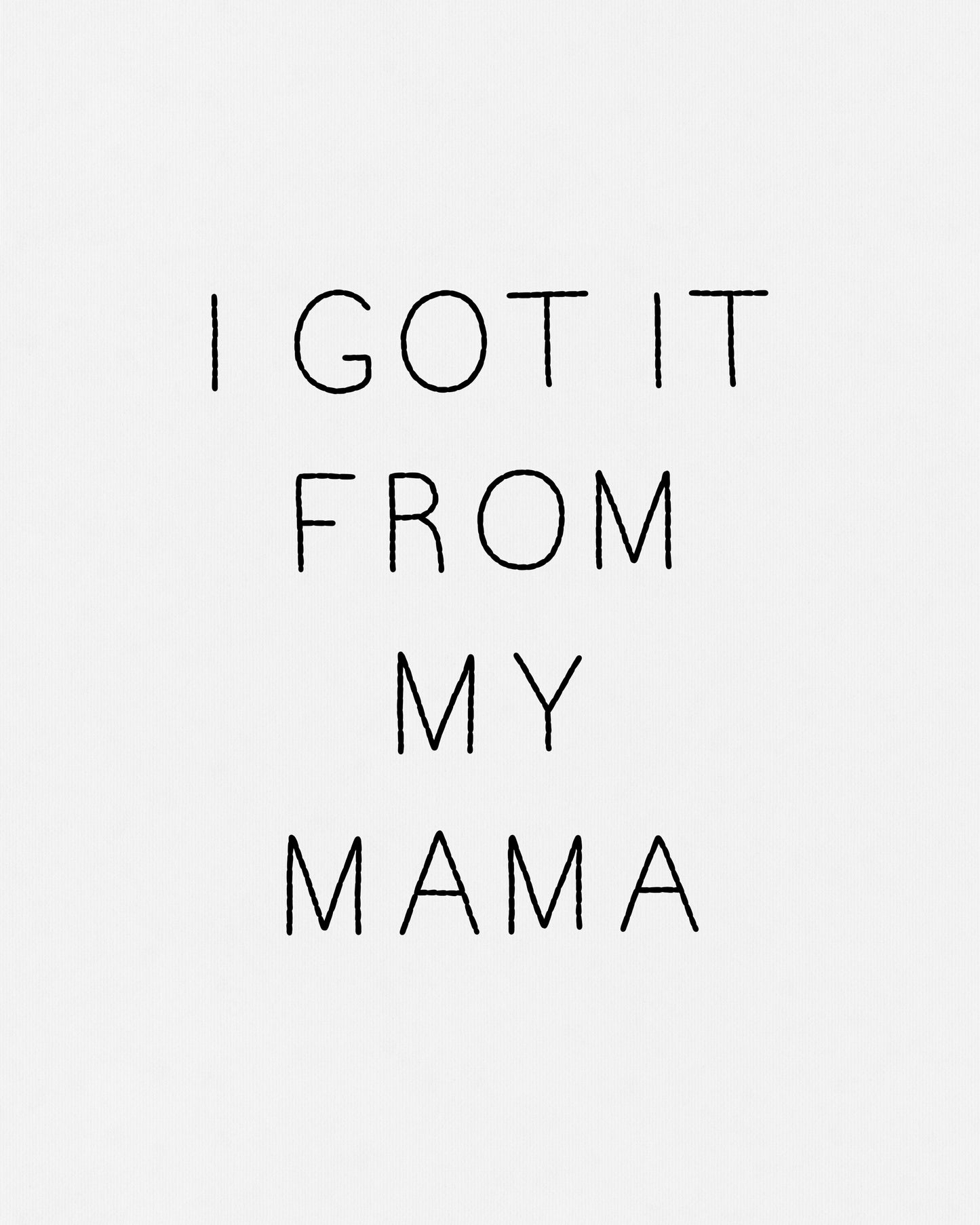 Lienzo bordado 'HELENE'