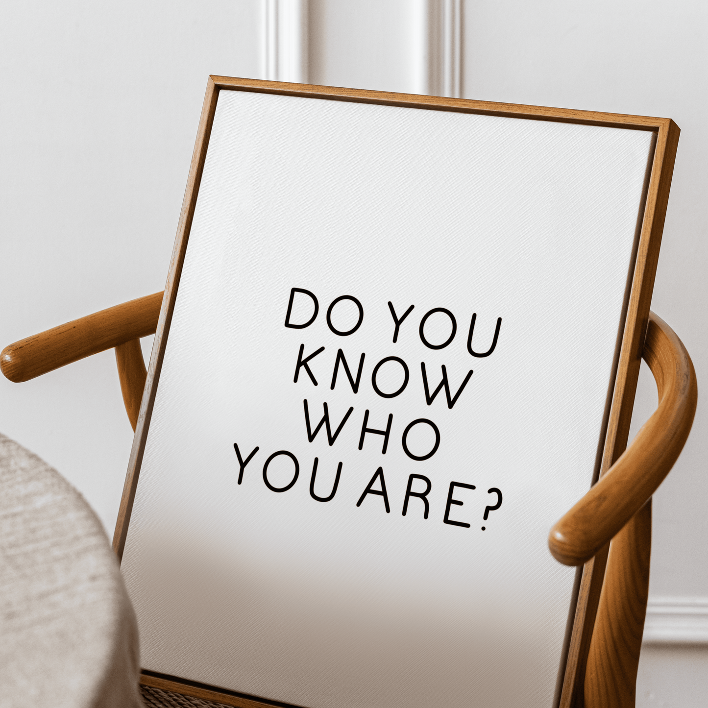Do you know who you are?