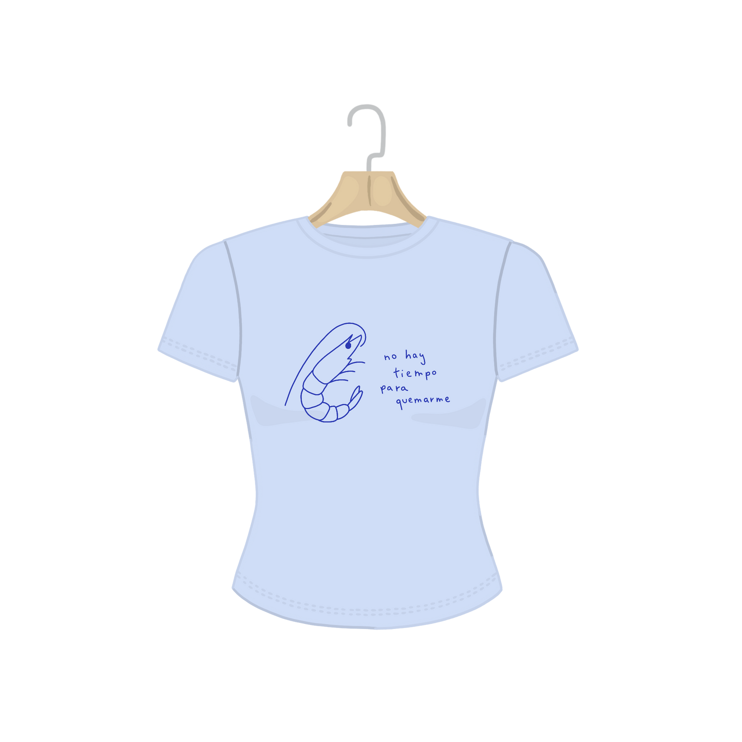 Camiseta 'NO HAY TIEMPO PARA QUEMARME'