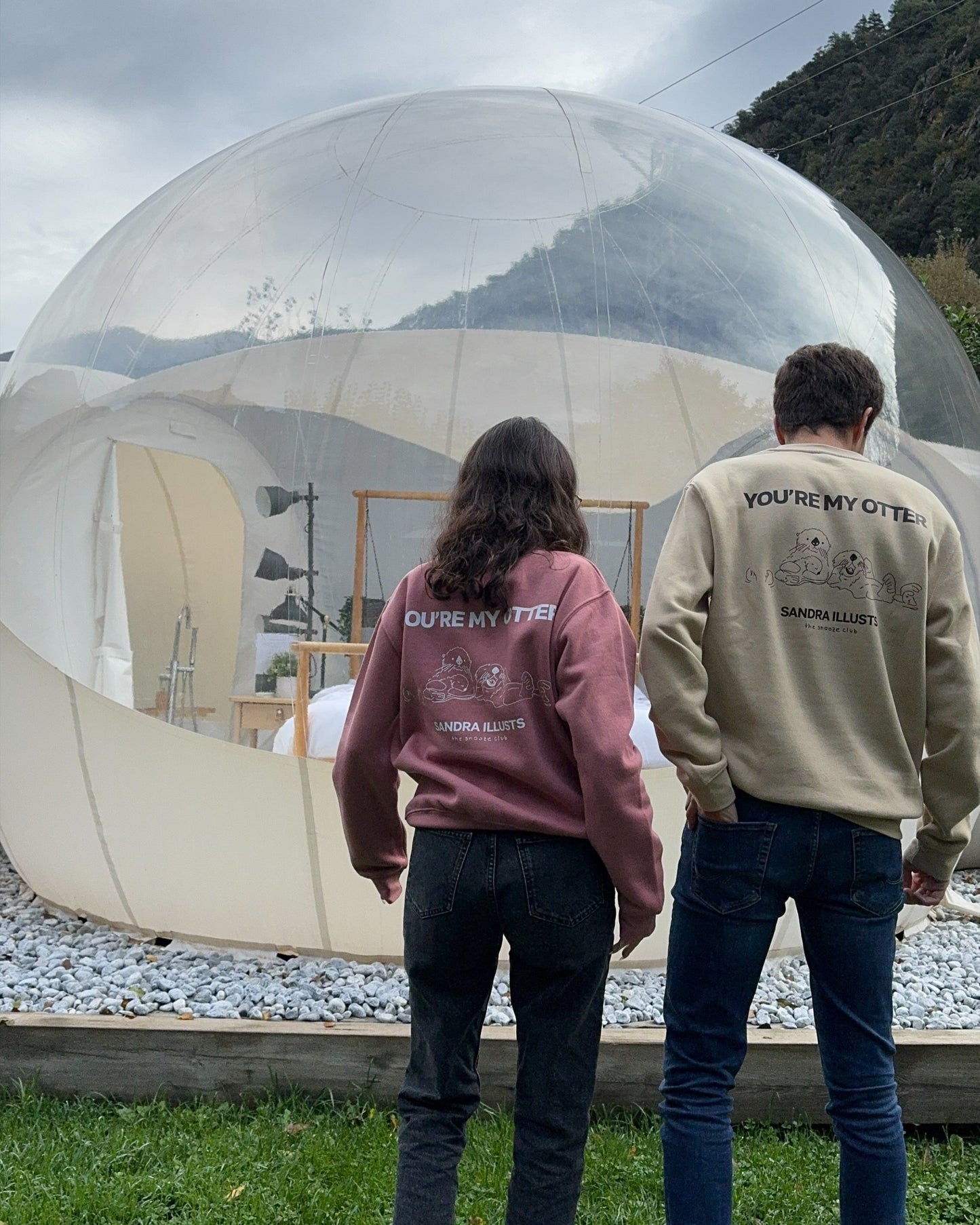 Sudadera 'YOU'RE MY OTTER'