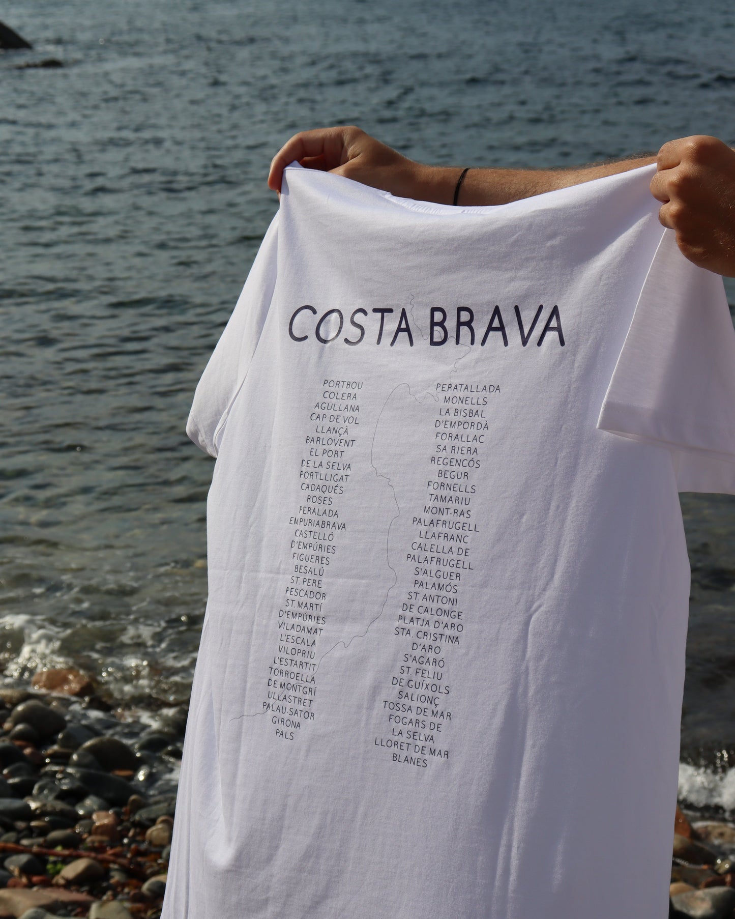 Camiseta 'MAPA COSTA BRAVA'