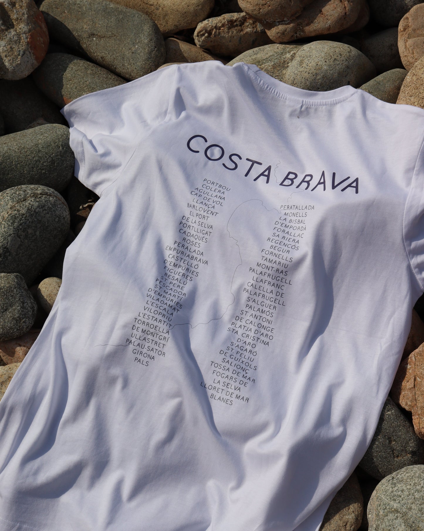 Camiseta 'MAPA COSTA BRAVA'