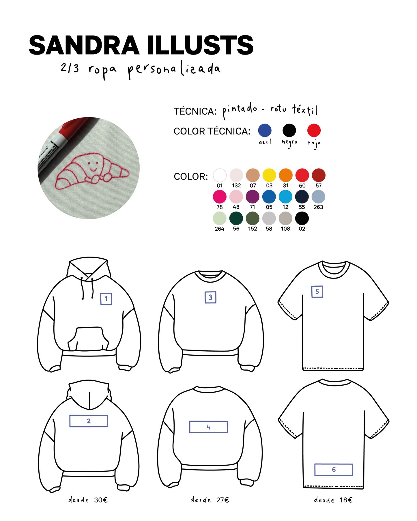 Pintado - rotu téxtil