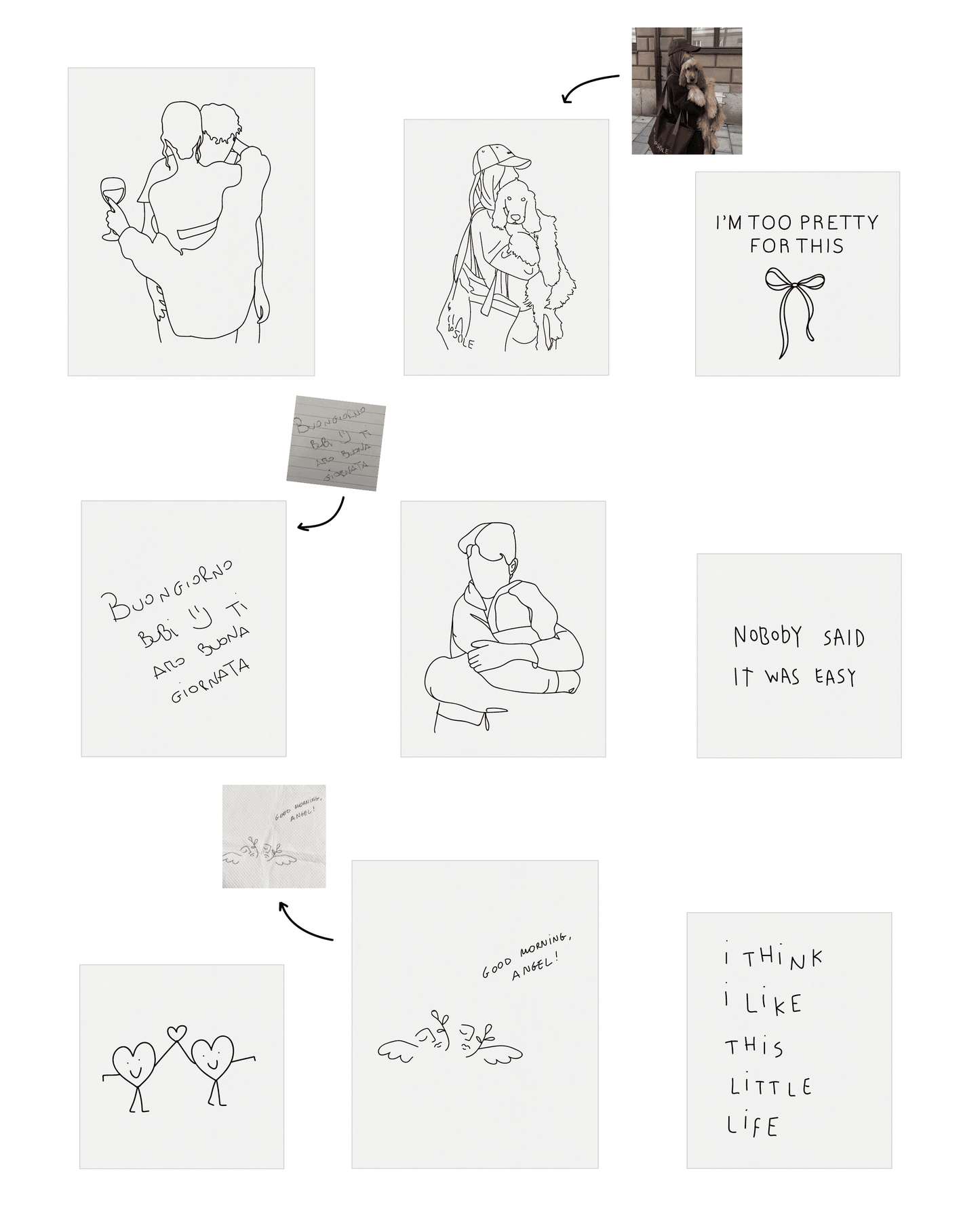 Lienzo bordado personalizado