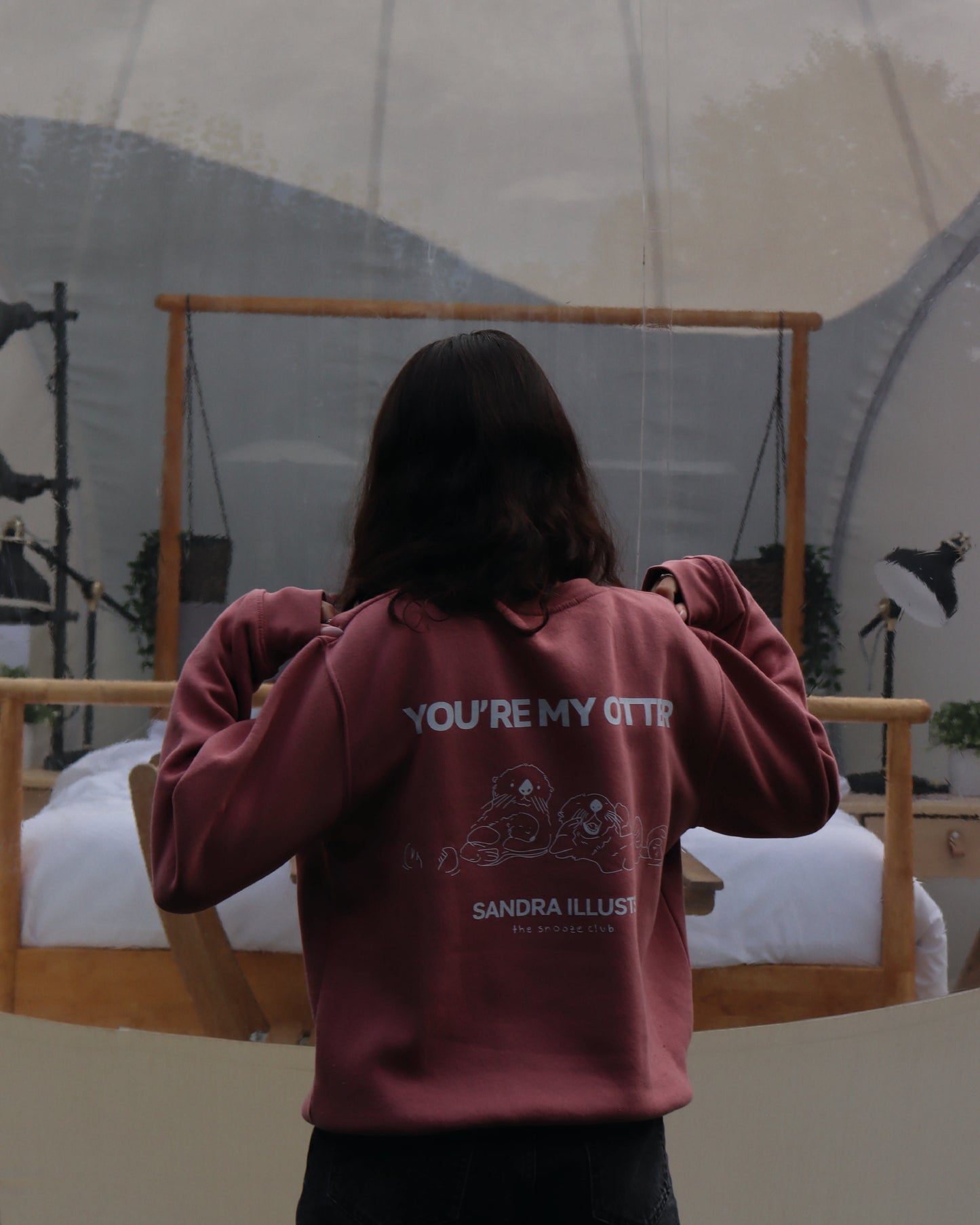 Sudadera 'YOU'RE MY OTTER'