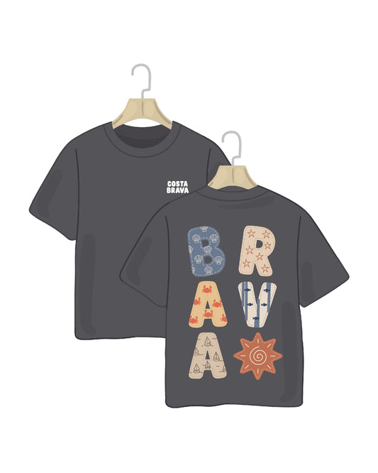 Camiseta 'COSTA BRAVA parches'