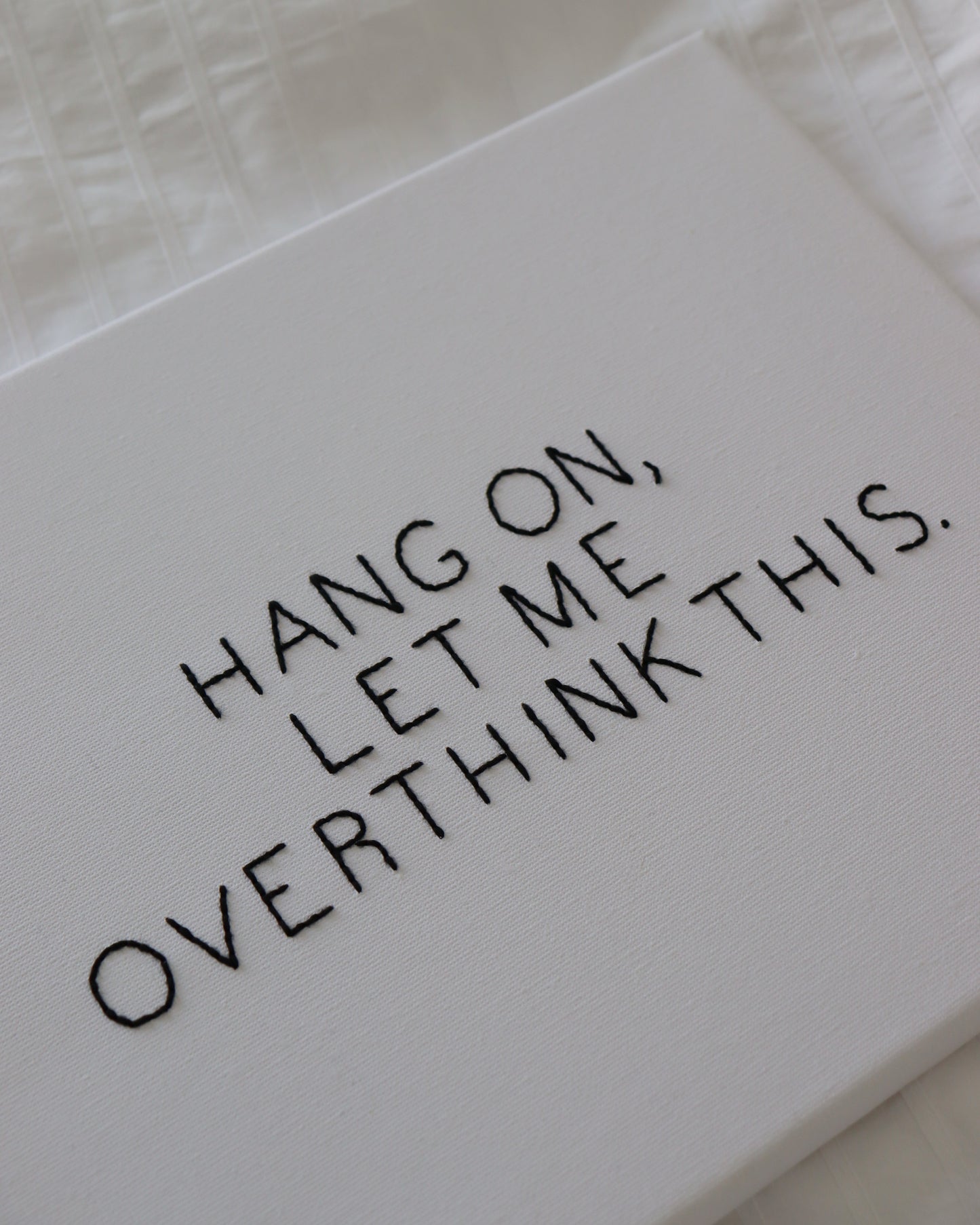 Lienzo bordado 'ALVA'