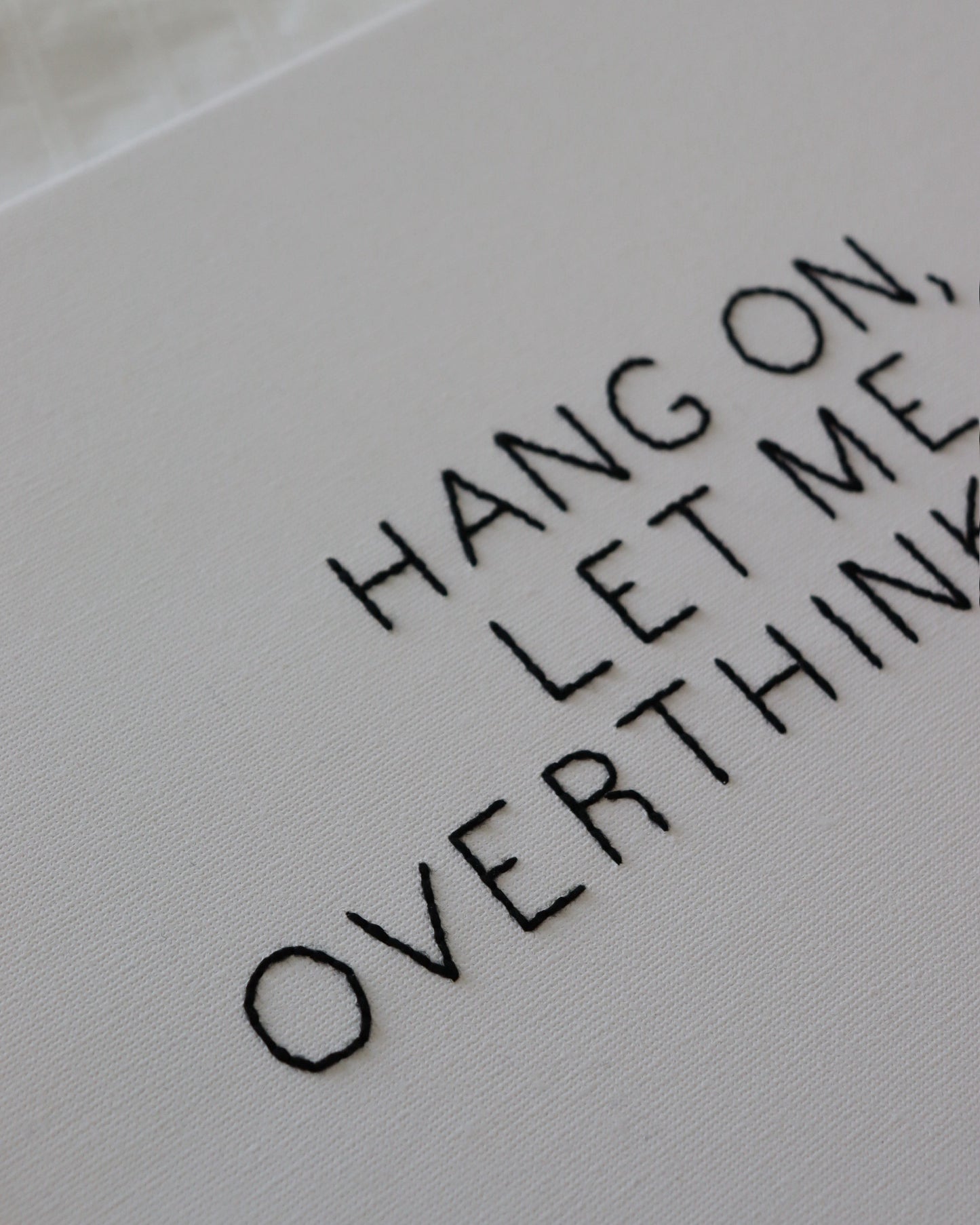 Lienzo bordado 'ALVA'