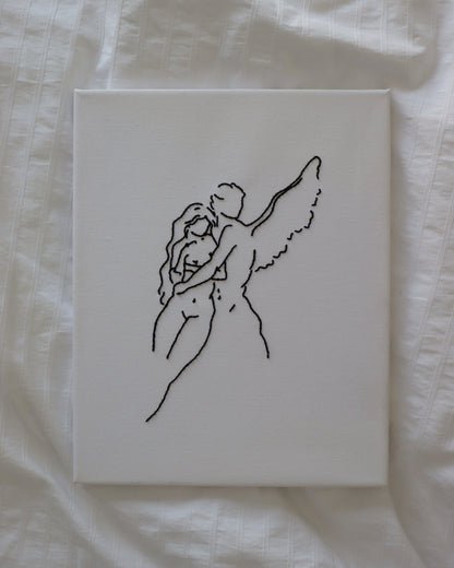 Lienzo bordado 'ANAITA'