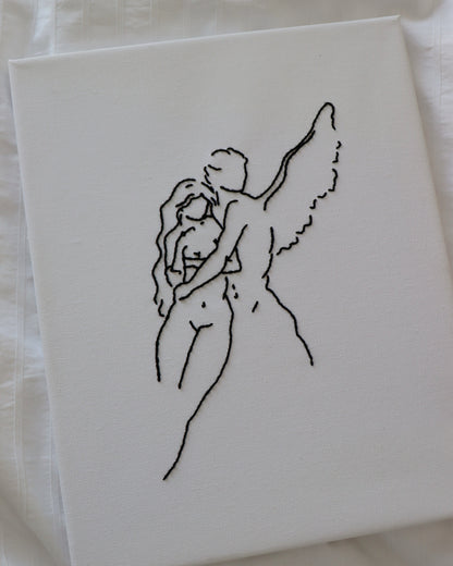 Lienzo bordado 'ANAITA'