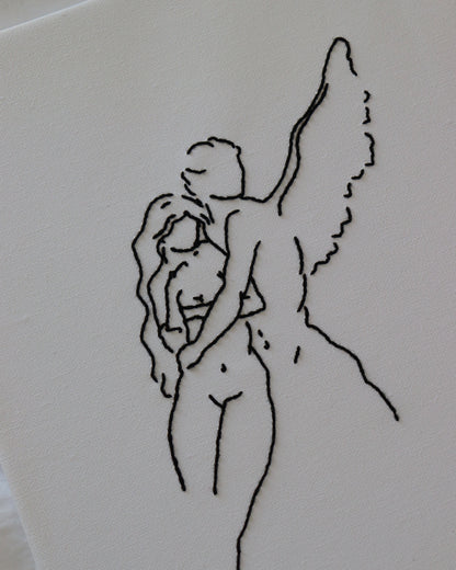 Lienzo bordado 'ANAITA'