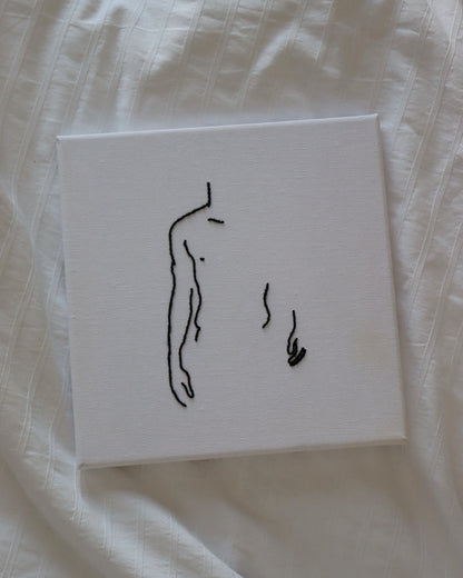 Lienzo bordado 'ARES'