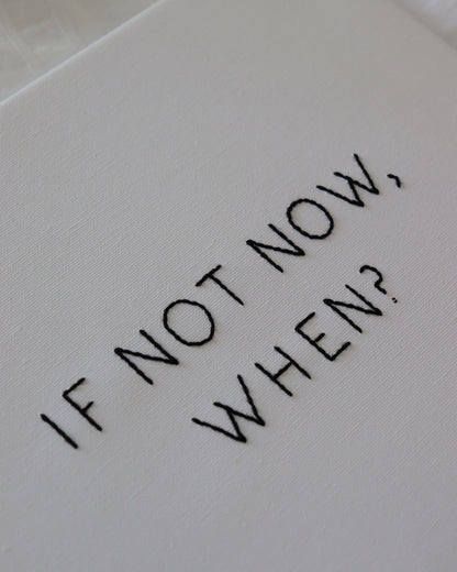 Lienzo bordado 'BAHARI'