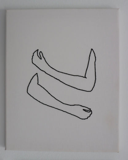 Lienzo bordado 'ELOA'