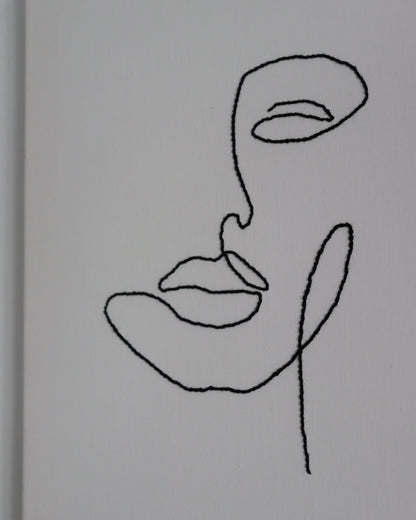 Lienzo bordado 'FRIDA'