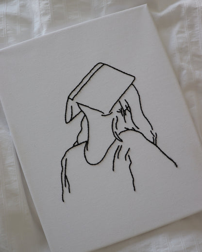 Lienzo bordado 'GRETA'