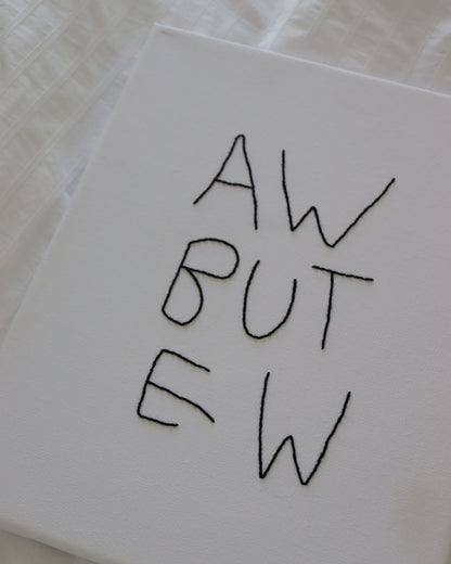 Lienzo bordado 'KEILA'