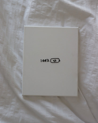 Lienzo bordado 'LUANA'