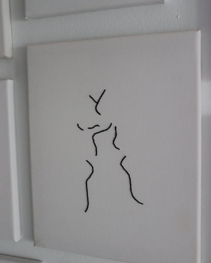 Lienzo bordado 'MARA'