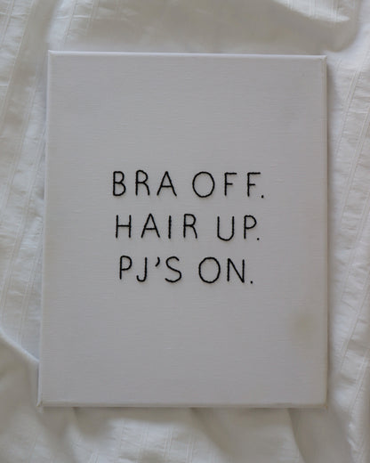 Lienzo bordado 'SELENE'