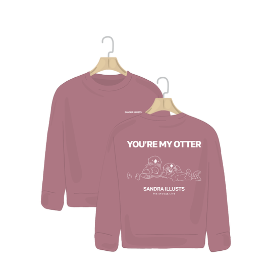 Sudadera 'YOU'RE MY OTTER'