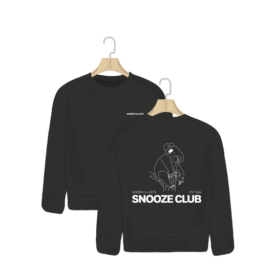 Sudadera 'SNOOZE CLUB'