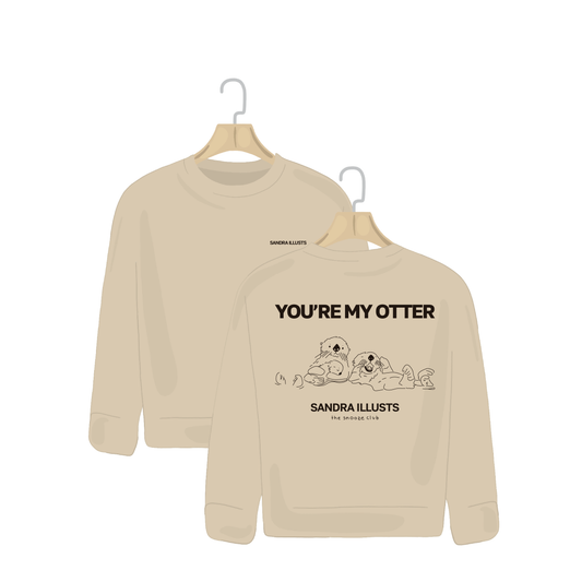 Sudadera 'YOU'RE MY OTTER'