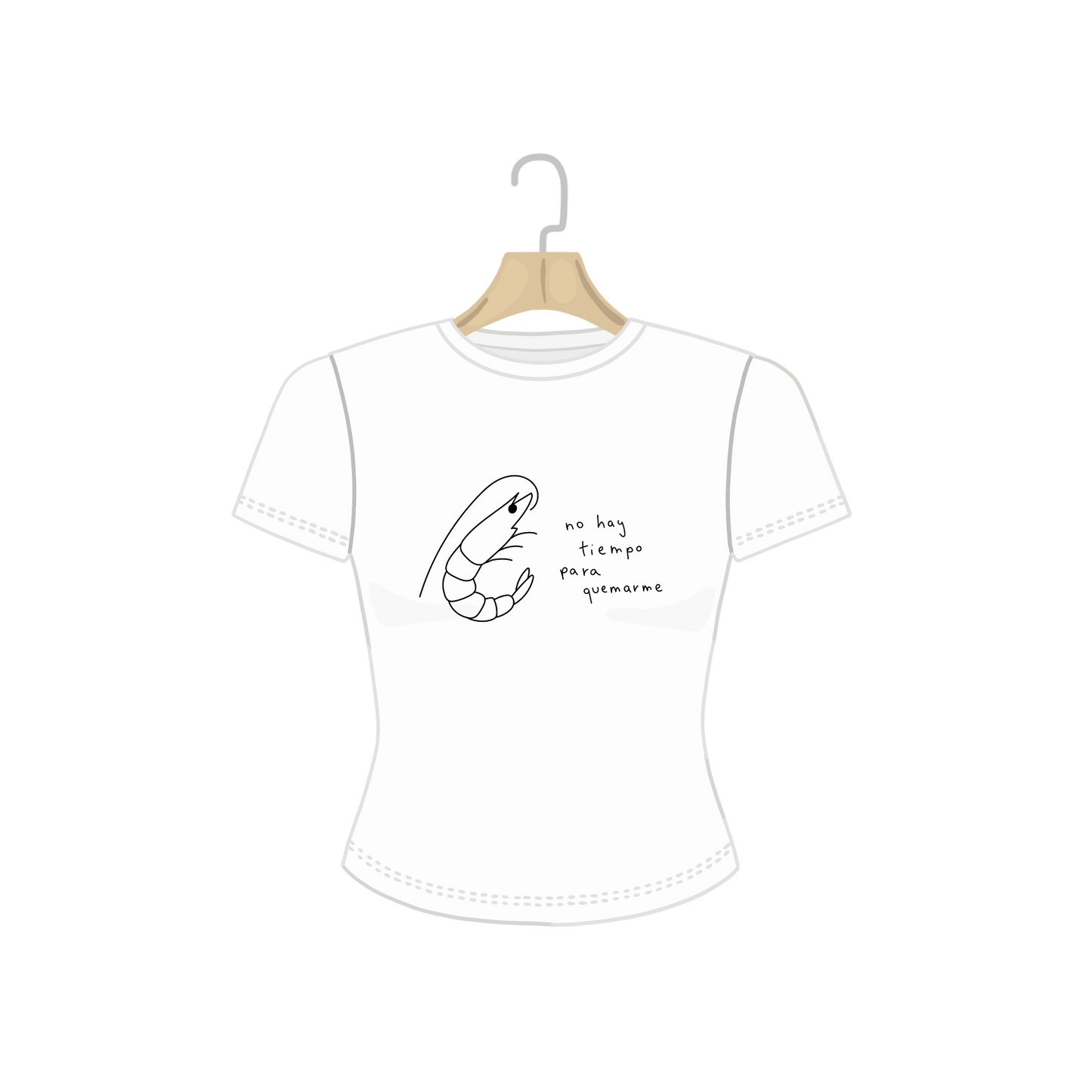 Camiseta 'NO HAY TIEMPO PARA QUEMARME'