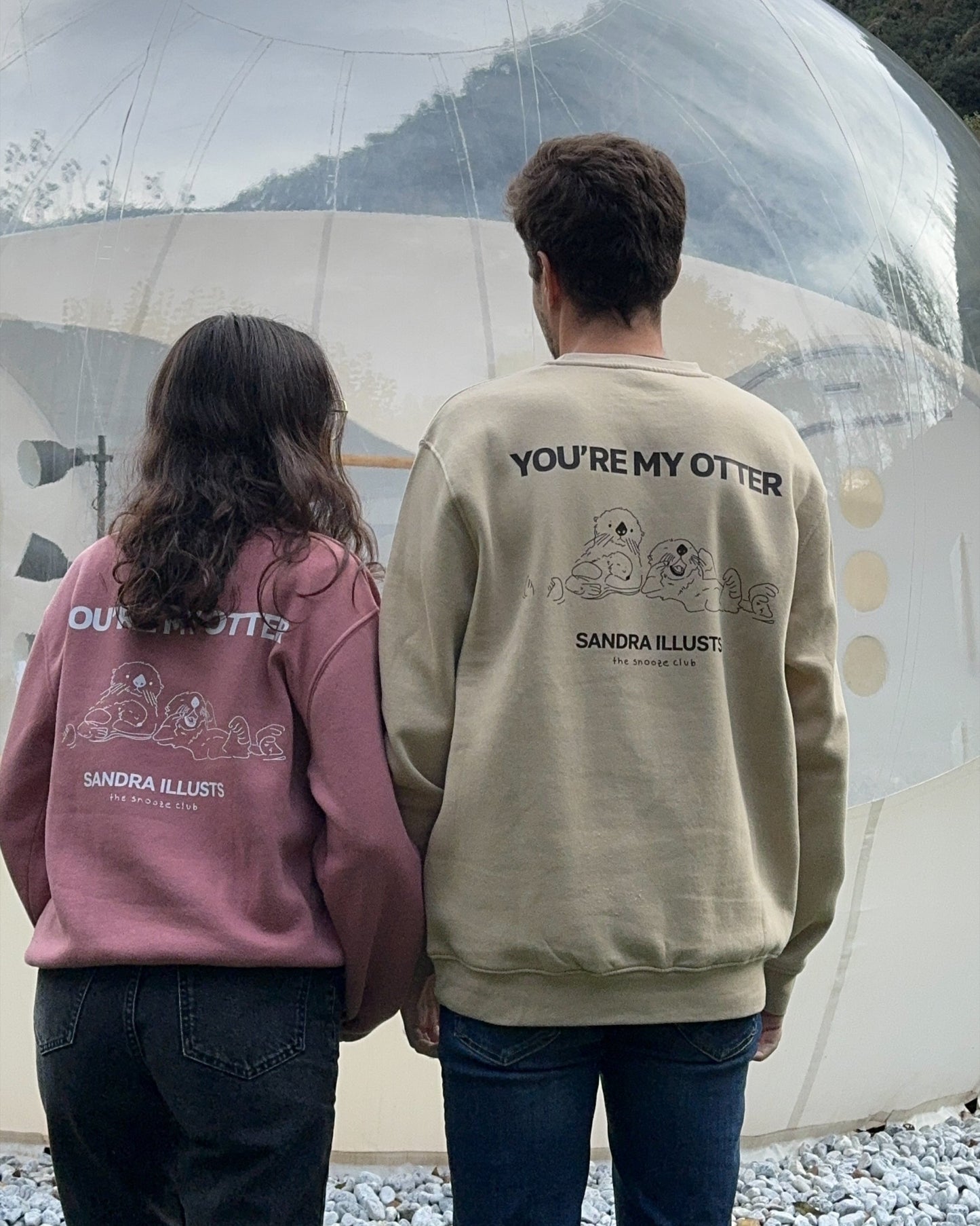 Sudadera 'YOU'RE MY OTTER'