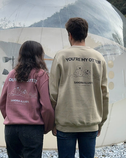 Sudadera 'YOU'RE MY OTTER'