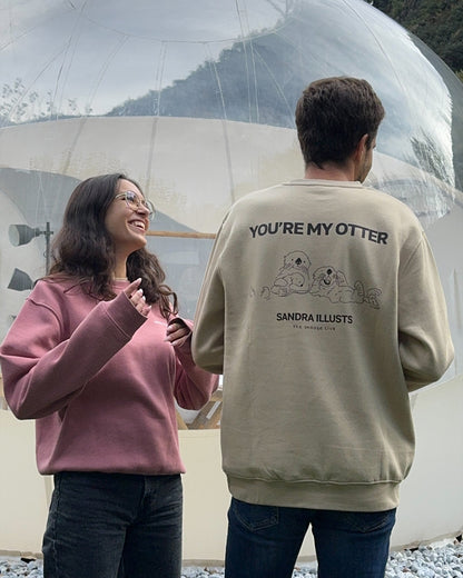 Sudadera 'YOU'RE MY OTTER'