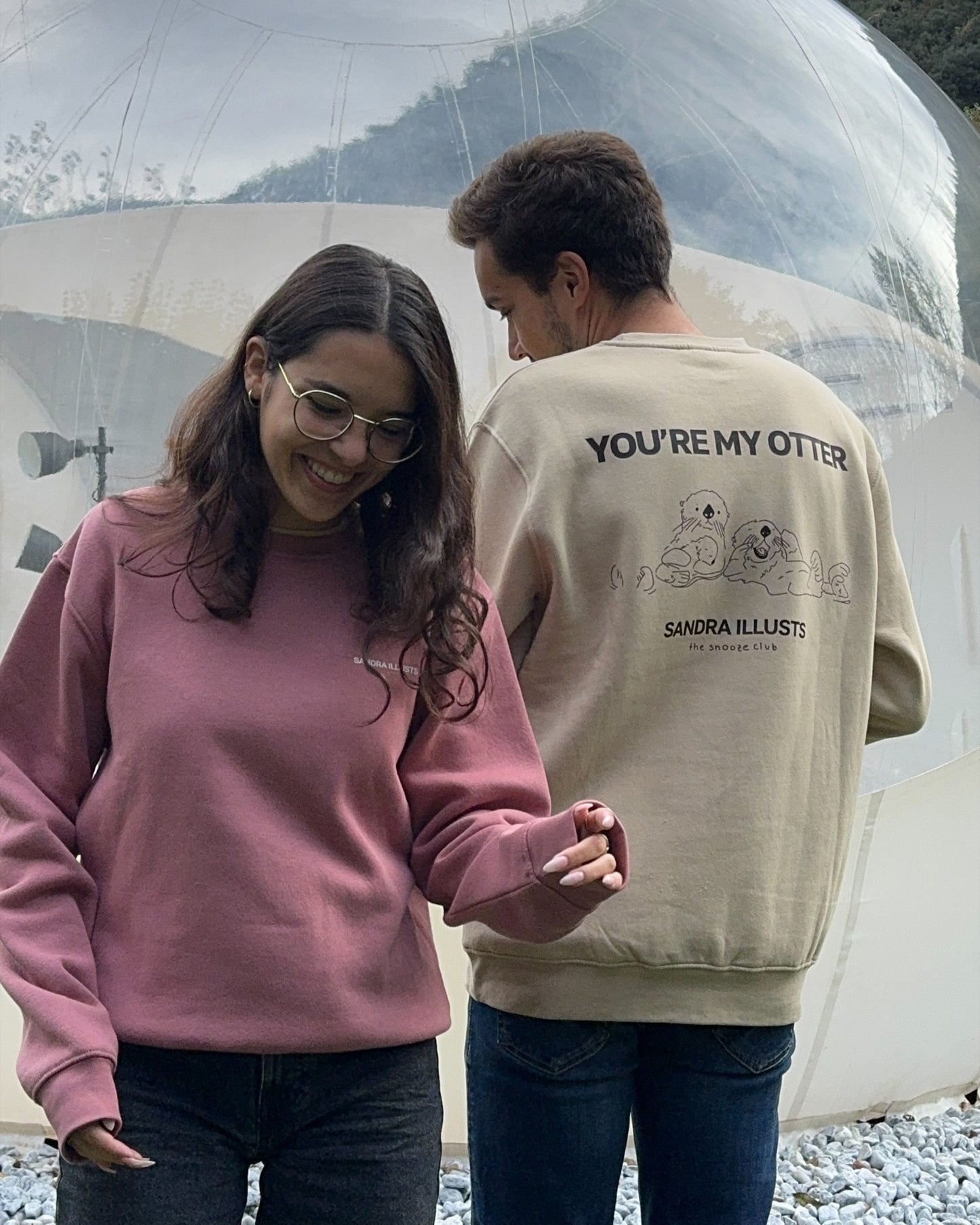 Sudadera 'YOU'RE MY OTTER'