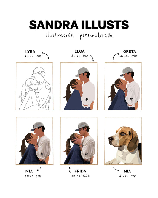 Ilustración personalizada (Envío digital)