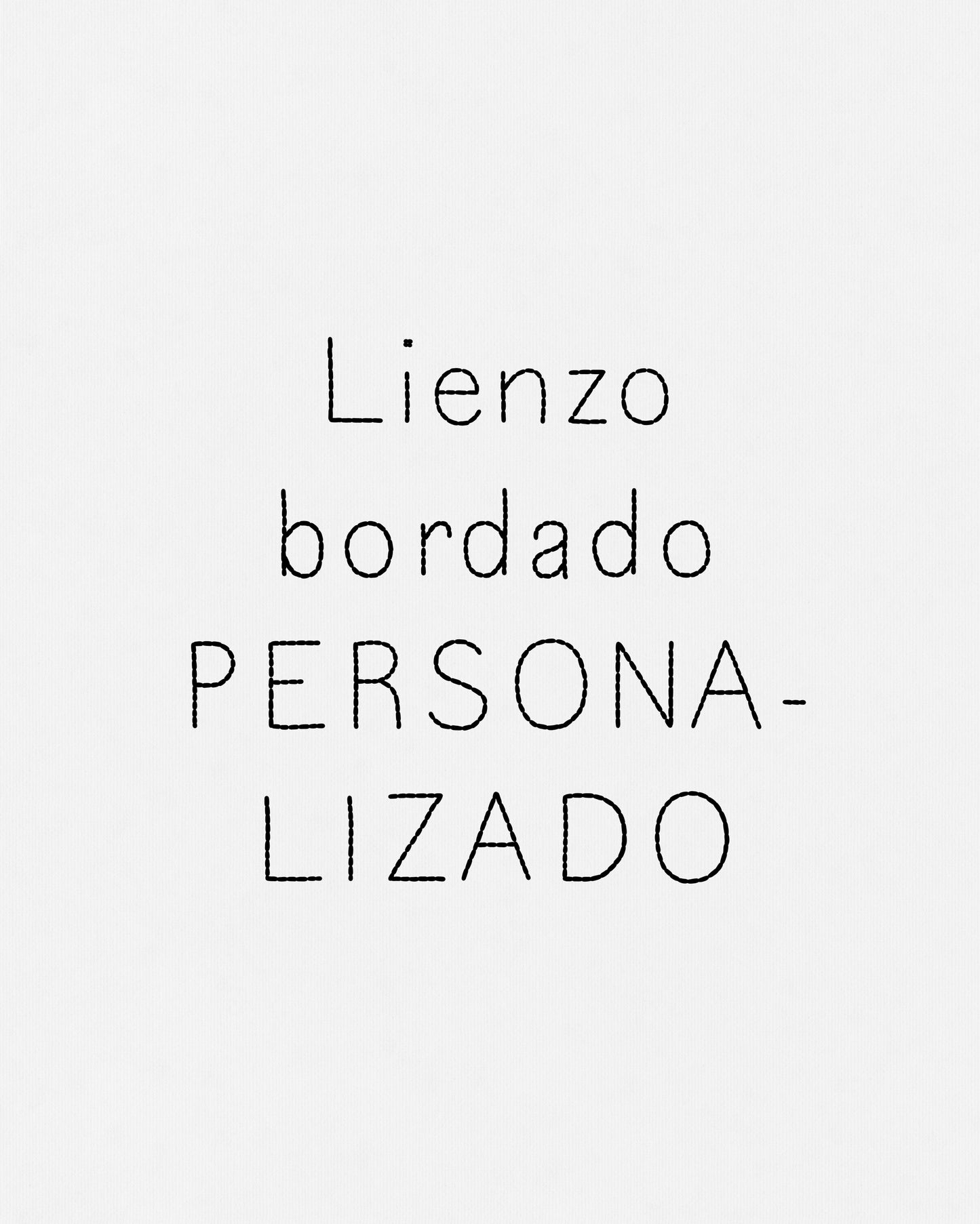 Lienzo bordado PERSONALIZADO