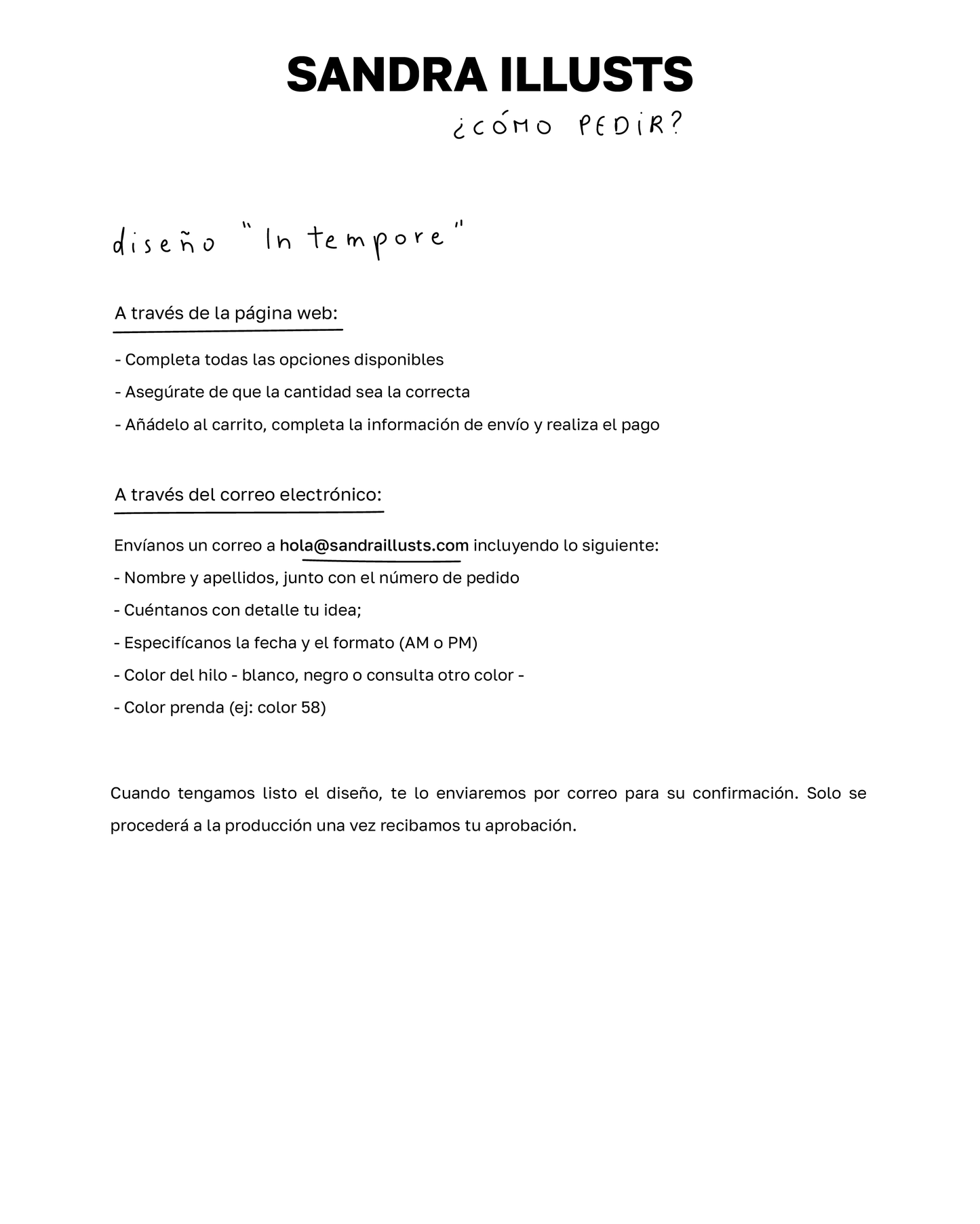 Diseño 'IN TEMPORE'