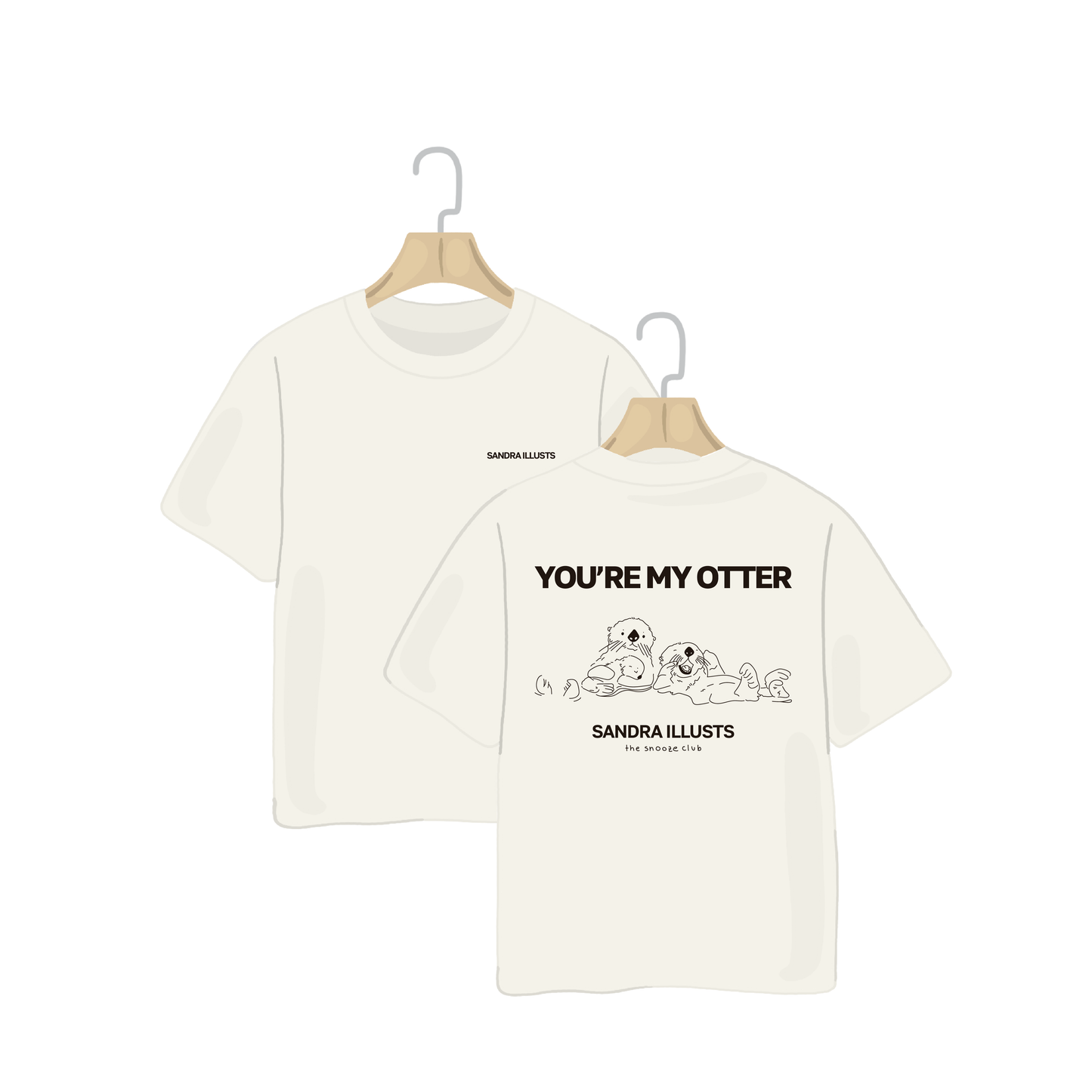 Camiseta 'YOU'RE MY OTTER'