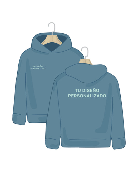 Sudadera Unisex oversize personalizada