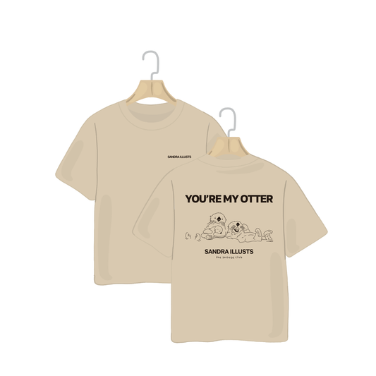 Camiseta 'YOU'RE MY OTTER'